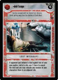 star wars ccg tatooine jedi escape