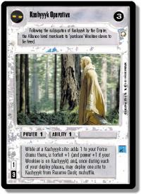 star wars ccg special edition kashyyyk operative light