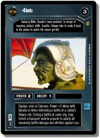 star wars ccg jabbas palace klaatu