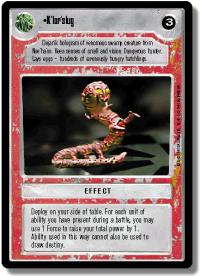 star wars ccg premiere unlimited k lor slug wb