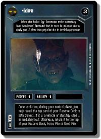 star wars ccg premiere unlimited labria wb