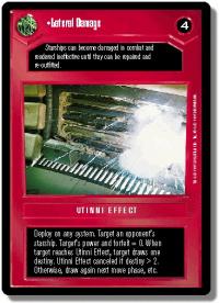 star wars ccg reflections ii foil lateral damage foil