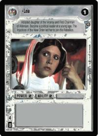 star wars ccg anthologies sealed deck premium leia