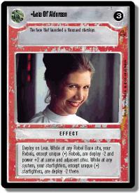 star wars ccg cloud city leia of alderaan