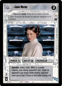 star wars ccg coruscant liana merian