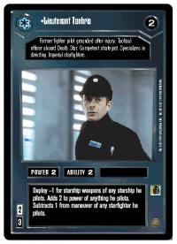 star wars ccg premiere unlimited lieutenant tanbris wb