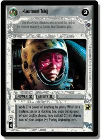 star wars ccg death star ii lieutenant telsij