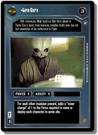 star wars ccg a new hope limited lirin car n