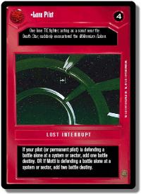 star wars ccg premiere unlimited lone pilot wb