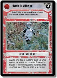 star wars ccg endor lost in the wilderness