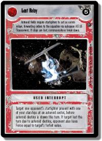 star wars ccg dagobah revised lost relay wb