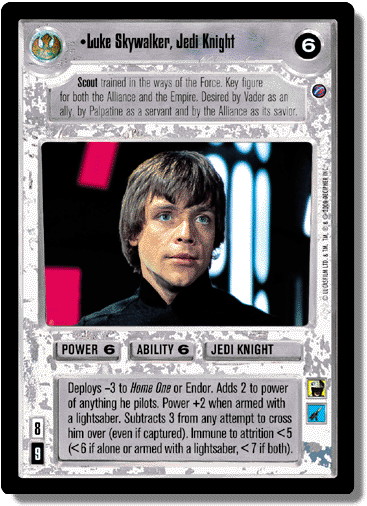 Luke Skywalker, Jedi Knight (FOIL)