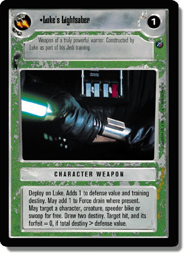 Luke's Lightsaber