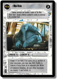 star wars ccg jabbas palace max rebo