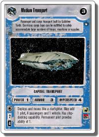 star wars ccg hoth revised medium transport wb