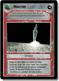 star wars ccg death star ii menace fades