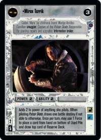 star wars ccg reflections ii premium mirax terrik