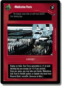 star wars ccg death star ii mobilization points