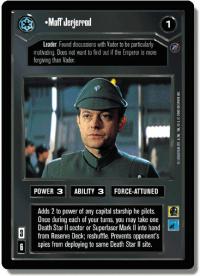 star wars ccg death star ii moff jerjerrod