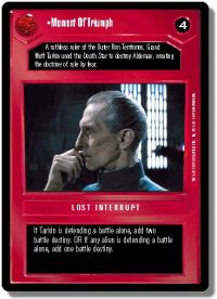 star wars ccg premiere unlimited moment of triumph wb