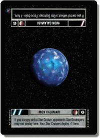 star wars ccg death star ii mon calamari dark