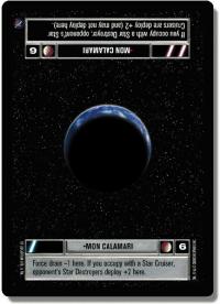 star wars ccg death star ii mon calamari light