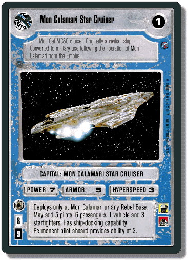 Mon Calamari Star Cruiser