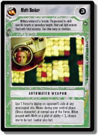 star wars ccg a new hope limited motti seeker