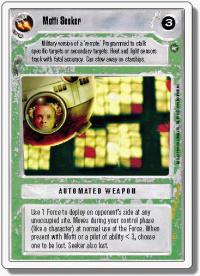 star wars ccg a new hope revised motti seeker wb