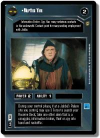 star wars ccg jabbas palace murttoc yine