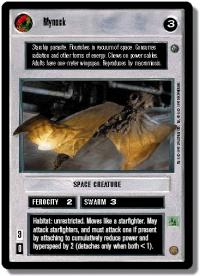 star wars ccg dagobah revised mynock light wb