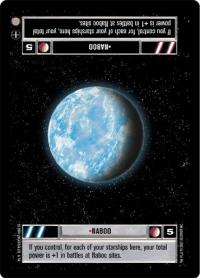 star wars ccg coruscant naboo light