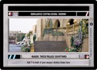 star wars ccg coruscant naboo theed palace courtyard light