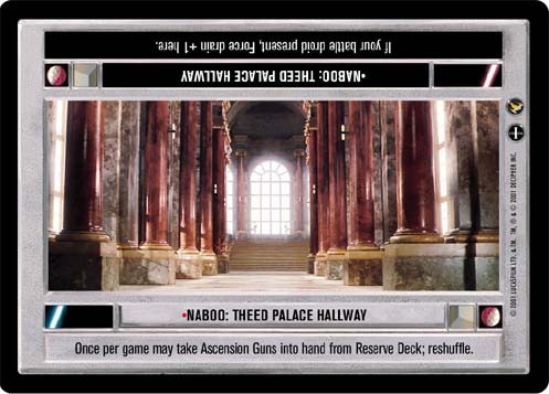 Naboo: Theed Palace Hallway (L)