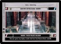 star wars ccg theed palace naboo theed palace hallway d