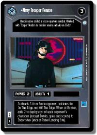 star wars ccg endor navy trooper fenson