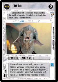 star wars ccg special edition neb dulo