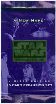 star wars ccg star wars sealed product a new hope revised booster pack