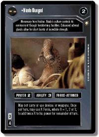 star wars ccg special edition niado duegad