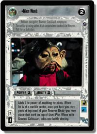 star wars ccg death star ii nien nunb