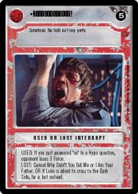 star wars ccg cloud city noooooooooooo