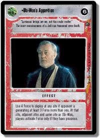 star wars ccg dagobah revised obi wan s apparition wb