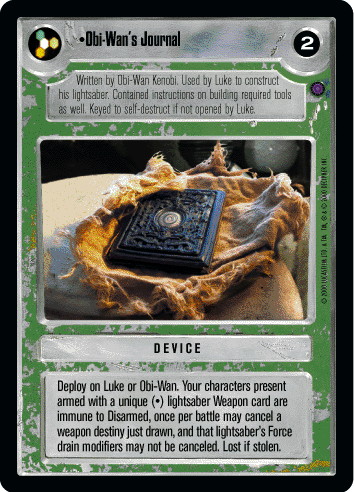 Obi-Wan's Journal (FOIL)