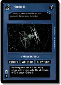 star wars ccg death star ii obsidian 10