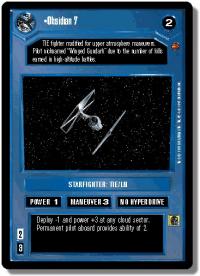 star wars ccg cloud city obsidian 7