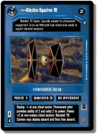 star wars ccg anthologies sealed deck premium obsidian squadron tie