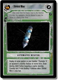 star wars ccg death star ii orbital mine