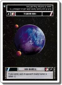 star wars ccg hoth revised ord mantell light wb