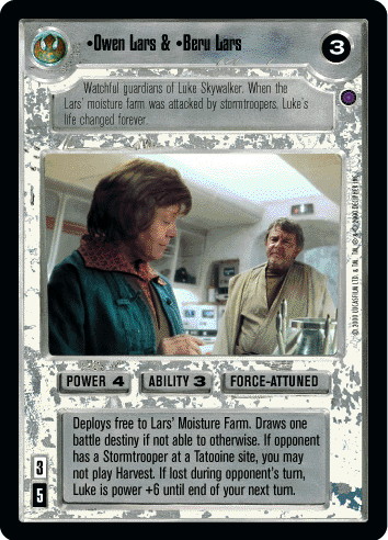 Owen Lars & Beru Lars (FOIL)