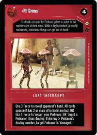 star wars ccg tatooine pit crews